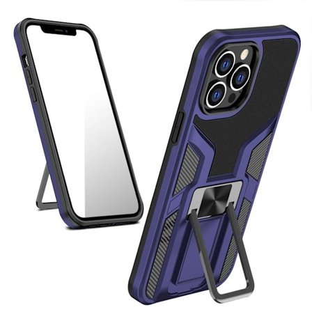 Stöttåligt iPhone 13 Pro Max hybridskal - Blå