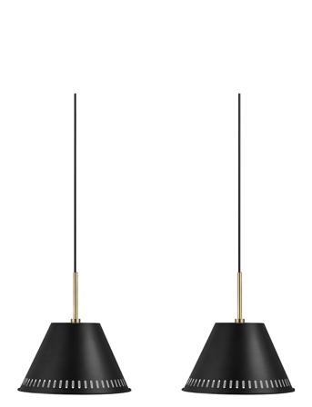 Pine 2-Kit/Pendel/Svart Home Lighting Lamps Ceiling Lamps Pendant Lamps Svart Nordlux