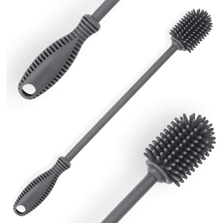 Flaskborste med långt handtag, 31 cm/12,5 tum vattenflaska