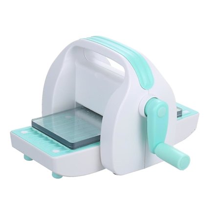 Håndsveivt Stanse- og Pregemaskin for Papir og Kort - DIY-Verktøy