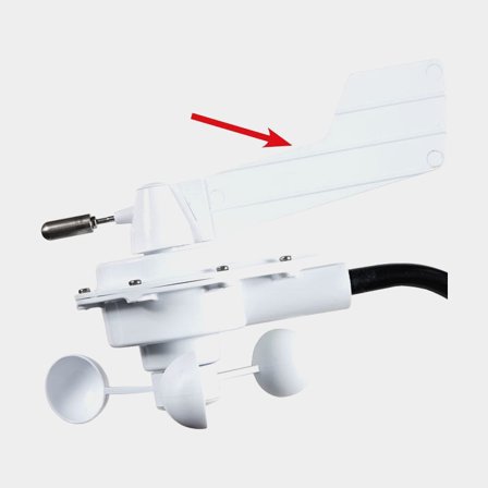 Segnavento NASA Marine Instruments, adatto per sensore del vento a 5 poli Nasa fino al 2018