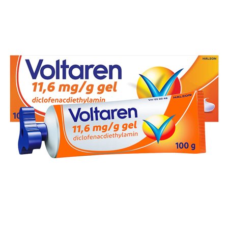 Voltaren Gel 11,6 mg/g 100 g, Medicin & Pleje, Smerter & Feber, Muskelsmerter