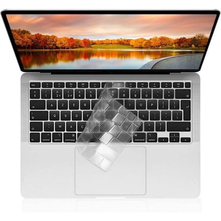 Näyttösuojus - Phonillico - MacBook Pro 14/16 & Air 13 - Läpinäkyvä silikoni - AZERTY EU