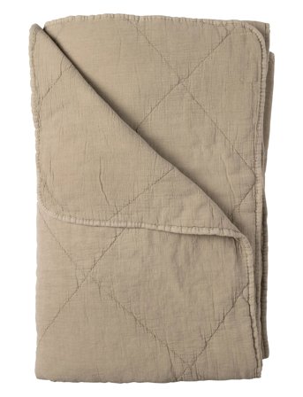 C'est Bon | Sengetæppe, Bomuld M/Hør Fryns | 260X280CM