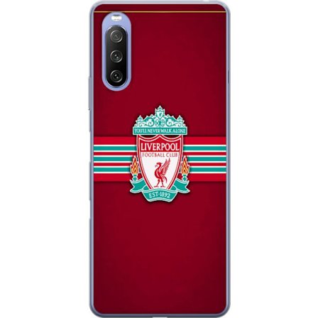 Kompatibelt Mobilskal till Sony Sony Xperia 10 III Liverpool FC fotbollströja röd supporter merch