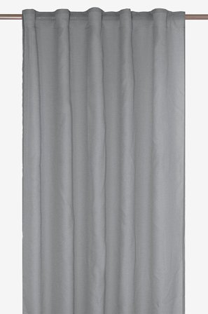 Svanefors - Verho Rimy 280 x 300 cm, 1/pakk. - Harmaa - Poimutusnauhaverhot - 280X300 - - Homeroom