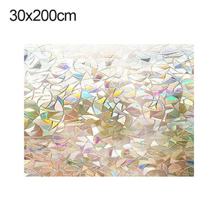 Glass-klistremerker Vindusfilm-klistremerke 30X200CM