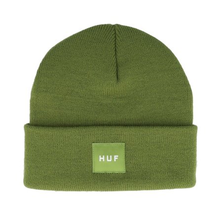 HUF - Green cuff Beanie - Set Box Beanie Pesto Cuff @ Hatstore