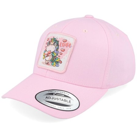 Unicorns - Rose adjustable Casquette - Kids Unicorn Love Patch Pink Adjustable @ Hatstore