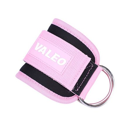 Nilkkaremmit sopivat taljakoneen vetoliikkeisiin, lonkkaharjoituksiin, alavartaloharjoituksiin - säädettävät jalkaremmit (Pinkki)