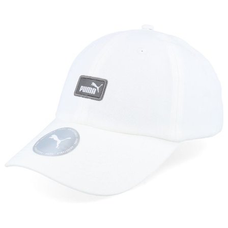 Puma - Vit unconstructed Keps - Essential Cap Iii White Dad Cap @ Hatstore