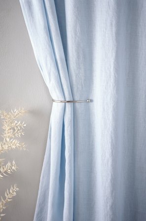 Jotex - Gardinholdere 2-pk Sølv - MONIQUE - Kjøp Gardinholdere hos Jotex