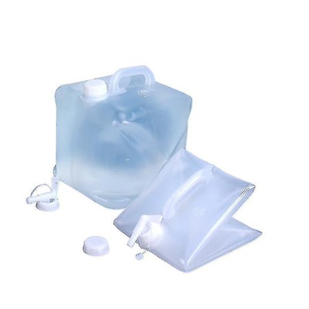 Sammenleggbar Vannbeholder Camping Oppbevaringskanne Med Hane Foldbar