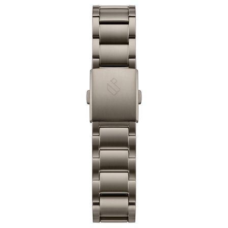 Yves | Remienok na hodinky z nehrdzavejúcej ocele v sivej farbe gunmetal pre mužov - Remienky na hodinky