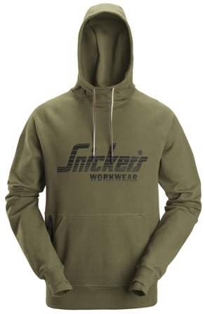 Snickers Workwear 2894 Luvtröja grön M, Arbetskläder