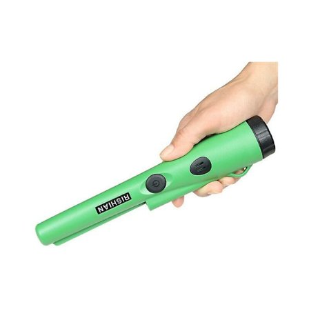 Helt vanntett håndholdt metalldetektor undervanns 3-5 meter arbeids pinpointer Grønn daerduo