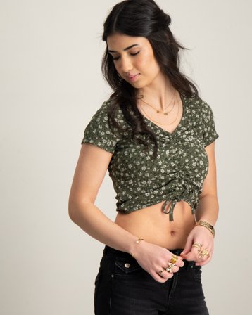 RYVLS Blaise Top Grønn Topper/Bluser Jente - Kids Brand Store