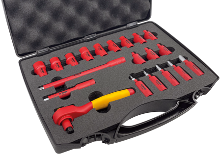 Ironside 103078 Hylsnyckelsats 20 delar, Skruva