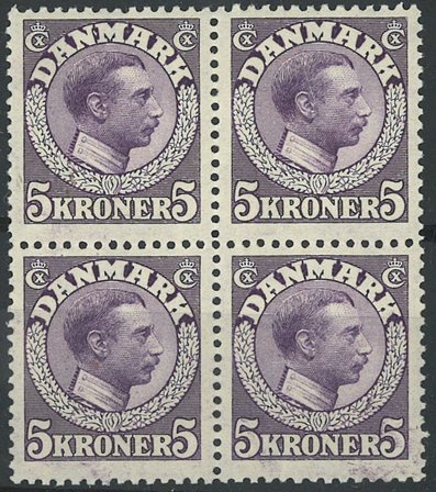 Danmark - AFA 110 - 4-blok - Postfrisk