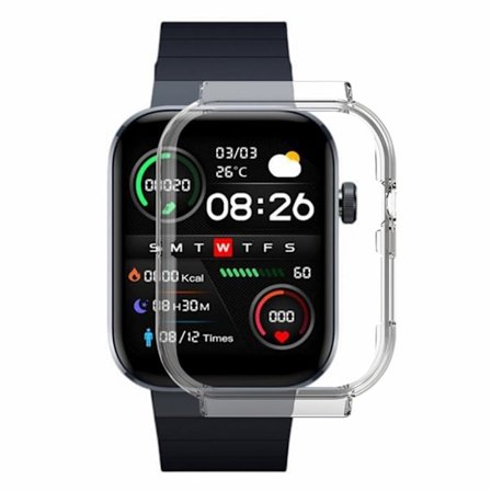 Mibro Watch T1 Case Halvförpackad skyddsram för klockor - Transparent