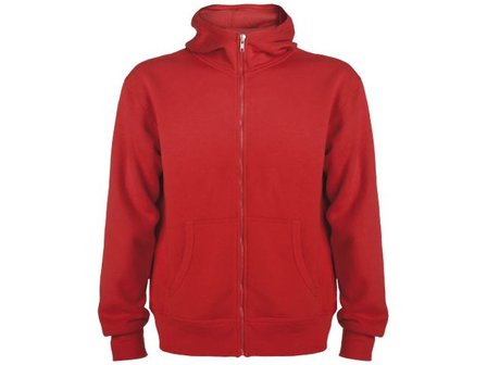 Hoodie zip Montblanc Unisex röd 2XL - Lyreco - Yrkeskläder - Tröjor och Sweatshirts - Hoodies