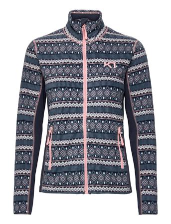 Olga Fleece Sweat-shirts & Hoodies Fleeces & Midlayers Sininen Kari Traa
