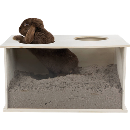 Trixie - Gravkasse for kaniner Brun 58 x 30 x 38 cm - Smådyr - Hus & Burinteriør - Lekeplasser og Klatrestativer - ZOO.no