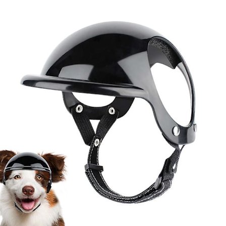 iten husdjurshjälm Motorcykel Hundhjälm Doggy Safety Hat Cykelvalphjälm