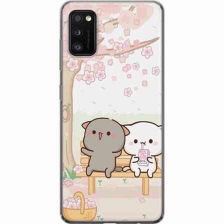 Samsung Galaxy A41 Genomskinligt Skal Kawaii