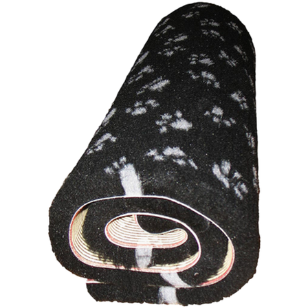 Lupus - Lupusfelle Antiglidefelle med poter Svart 75 x 75 cm - Hund - Hundesenger & puter - Pledd - ZOO.no