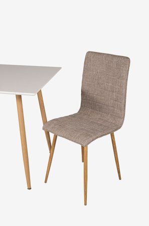 Venture Home - Spisestol Winta 2-pk - Grå - Stoler - Fra Homeroom