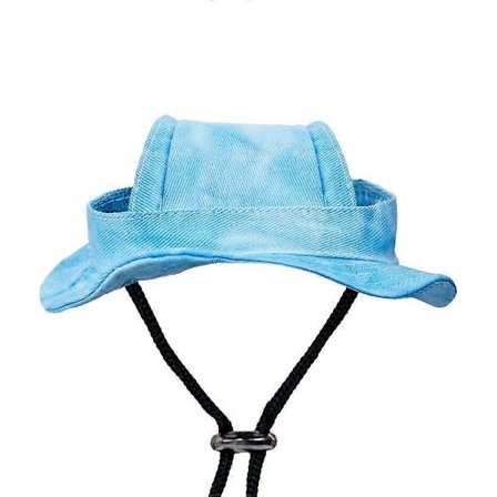 Bøttehatt for kjæledyrhunder med ørehull Solbeskyttende baseballcaps for store, mellomstore og små hunder Utendørs turhatter