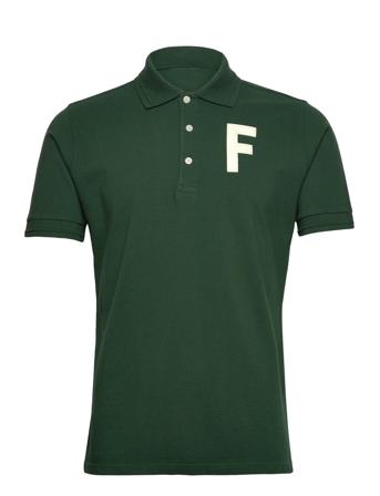 Roll Polo T-Shirt Polos Short-sleeved Grønn Forét*Betinget Tilbud