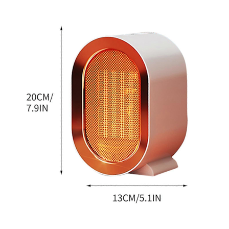 Bærbare Varmeapparater 1200w Keramisk Blæservarme, 3 Sekunders Hurtig Opvarmning 2 Tilstands Varmeapparat, Vinter Bærbar Elektrisk Keramisk 