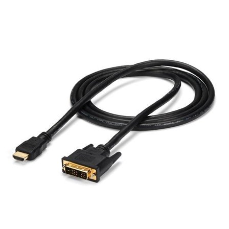 StarTech 6ft HDMI to DVI D Adapter Cable - Bi-Directional - HDMI to DVI or DVI to HDMI Adapter for Your Computer Monitor (HDMIDVIMM6) - videokabel -