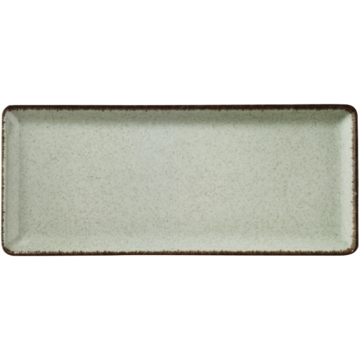 Tallrik Blocho Pearl Tan Grön