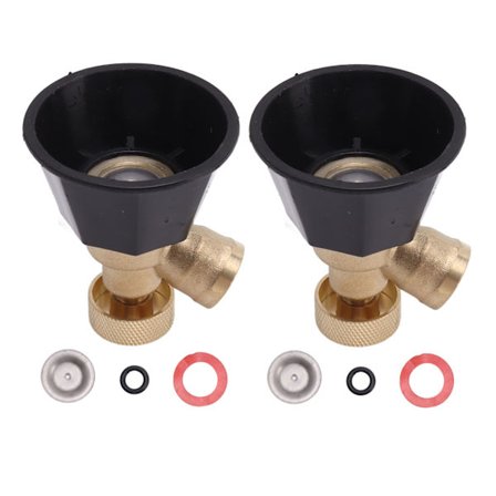 2 sett justerbar tåkespraydyse i kobber og plast, stor tåke, fin tåke, vanntåkespray, sprinkler