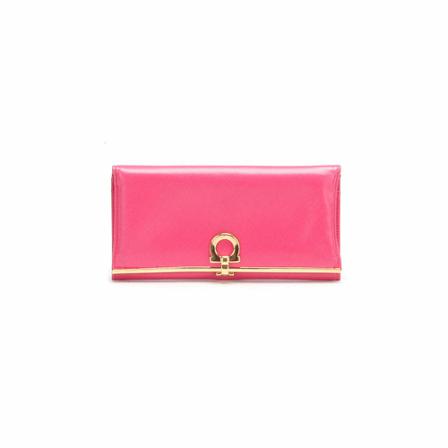 Salvatore Ferragamo Pre-owned Pre-owned Wallets Pink, Dame Vintage Accessories, Størrelse: ONE Size