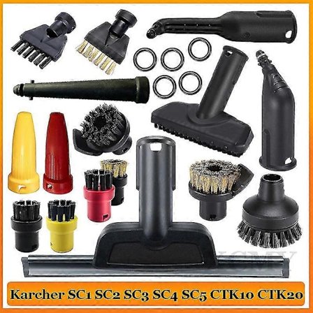 Kärcher Ångtvätt SC1 SC2 SC3 SC4 SC5 SC7 CTK10 CTK20 Tillbehör - 5 Borsthuvuden