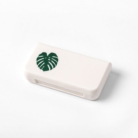 IC 3-Ruts Mini Pillerask Plast Rese Medicinask Söt Liten Tablett Piller Förvaring Organizer Ask Hållare Behållare Dispenser Ask