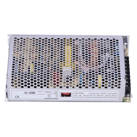 BERM 120W Switching Strømforsyning 115230VAC Inngang 5V11A 12V4A -5V1A -12V1A DC Utgang Q120B