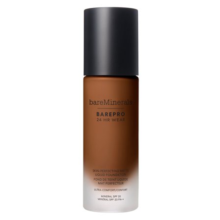 bareMinerals BAREPRO 24 HR WEAR Skin-Perfecting Matte Liquid Foundation Deep 57 Neutral 30ml - Fondotinta liquido