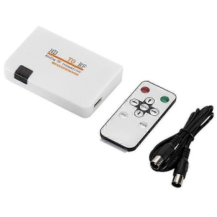 Hdmi-yhteensopiva Rf-koaksiaalimuunninlaatikkoadapteri Hd Digitaalinen Analoginen[D]