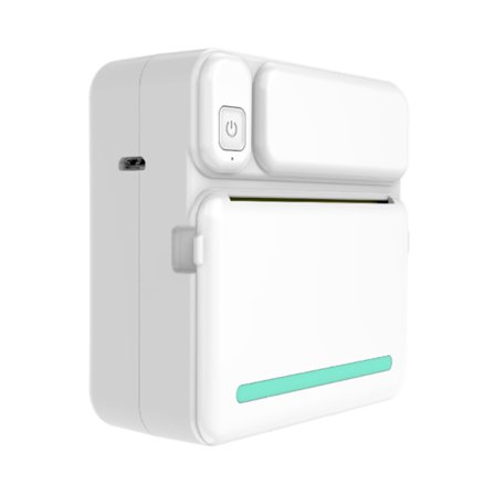 Uusi opiskelijan mini taskukokoinen virheenkorjaustulostin: Bluetooth musteeton kannettava taskutulostin