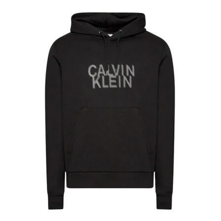 Calvin Klein, Hoodies Zwart, Heren, Maat:S