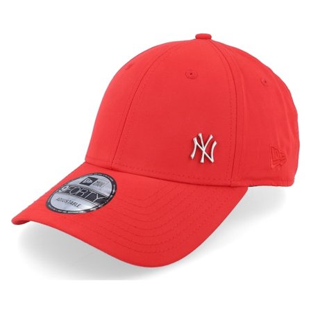 New Era - MLB Rot Adjustable Cap - New York Yankees Flawless Scarlet 9FORTY Adjustable @ Hatstore