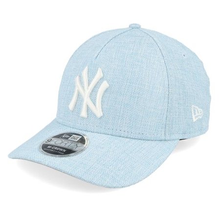 New Era - MLB Blå adjustable Keps - New York Yankees 9FORTY M-crown Cotton Weave Blue A-frame Adjustable @ Hatstore