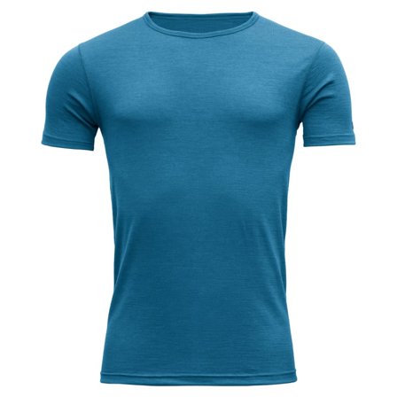 Devold Breeze Man T-Shirt Men short-sleeved sweaters Blue L