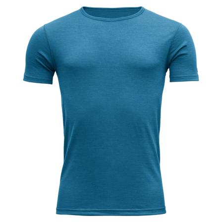 Devold Breeze Man T-Shirt Men short-sleeved sweaters Blue XL