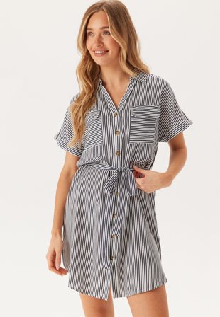 VERO MODA-Vmbumpy Ss Short Shirt Dress-XS
